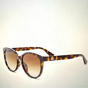 Gucci Round Sunglasses, 56mm